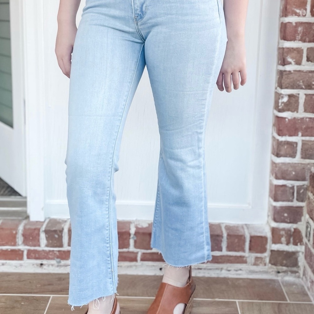 Just Black Light Blue Flare Jeans